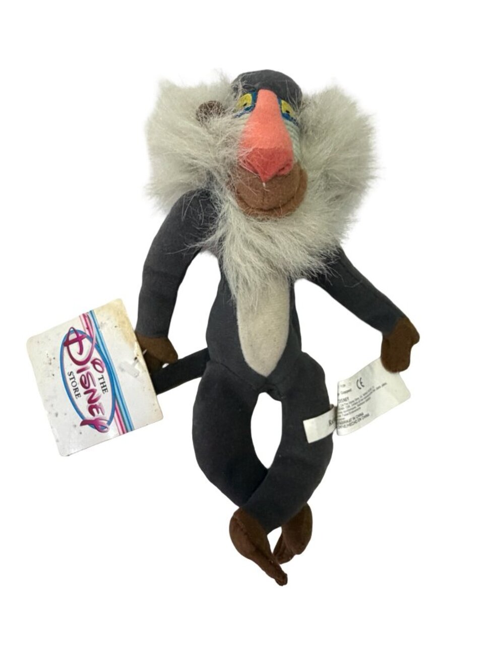 Disney Store Rafiki Mini Bean Bag Plush The Lion King 8 Inch With Tags Vintage
